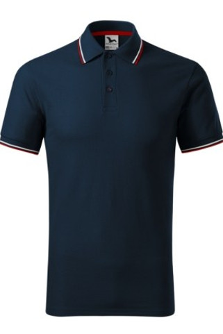 Malfini 232 - Contrast Stripe Polo with Button Detail