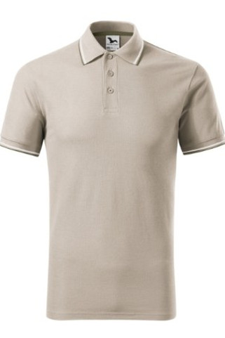 Malfini 232 - Contrast Stripe Polo with Button Detail