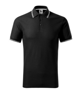 Malfini 232 - Contrast Stripe Polo with Button Detail