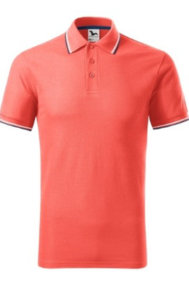 Malfini 232 - Stijlvolle Contrast Polo Met Strepen