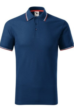 Malfini 232 - Contrast Stripe Polo with Button Detail