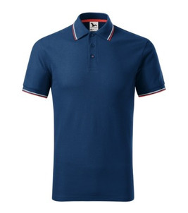 Malfini 232 - Contrast Stripe Polo with Button Detail