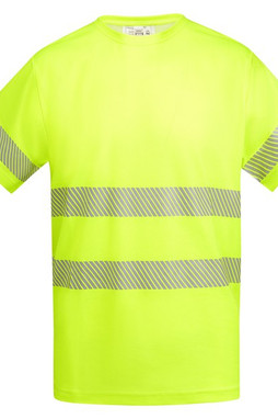 Roly HV9317 - TAURI Technical high-visibility short-sleeve t-shirt