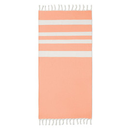 GiftRetail MO6554 - AGOURA Eco-Friendly Recycled Hamman Beach Towel Blanket