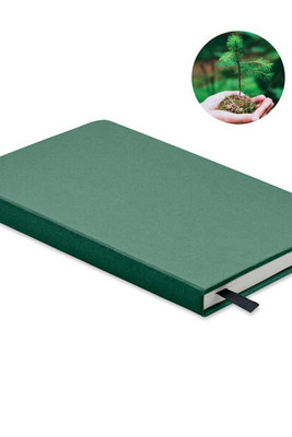 GROW Carnet A5 en papier recyclé - GiftRetail MO6689
