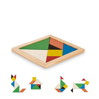 TANGRAM Tangram puzzle in wood - GiftRetail MO6693