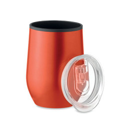 GiftRetail MO6700 - CHIN CHAN Premium Double Wall Stainless Steel Travel Cup 350ml