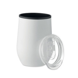 GiftRetail MO6700 - CHIN CHAN Premium Double Wall Stainless Steel Travel Cup 350ml