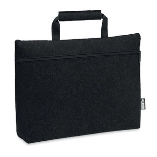 TAPLA RPET felt zippered laptop bag - GiftRetail MO6718