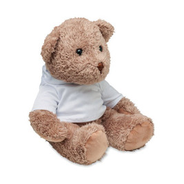 GiftRetail MO6738 - JOHN Large Hooded Sweater Teddy Bear for Sublimation