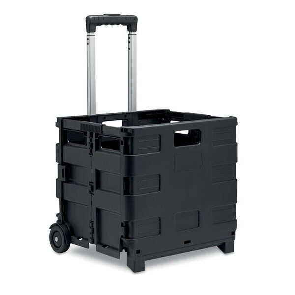 CARRO Heavy-Duty Foldable Shopping Trolley with Steel Handle - GiftRetail MO6746