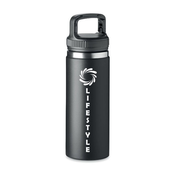 GiftRetail MO6772 - CLEO 500ml Stainless Steel Insulated Flask with Hanger