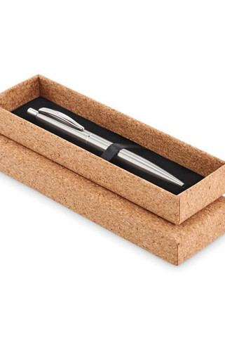 GRAZ Eco-Friendly Recycled Stainless Steel Pen Set - GiftRetail MO6794