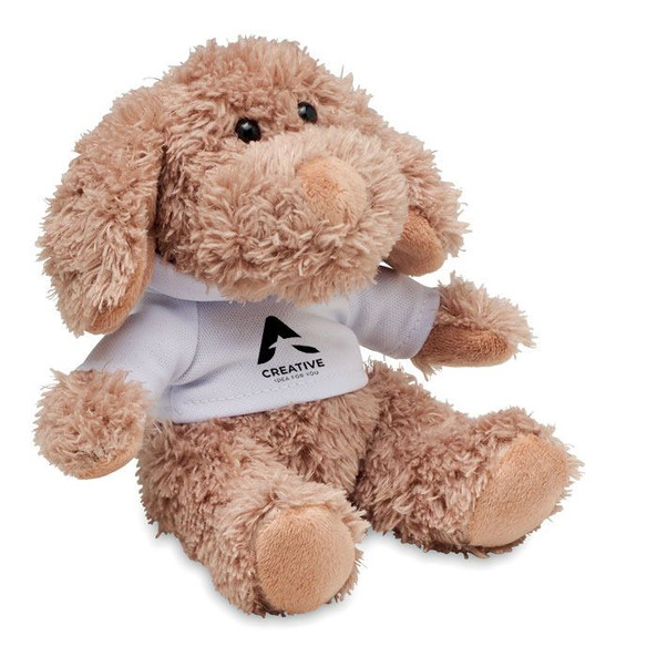 GiftRetail MO6806 - DOGGY Adorable Dog Plush Toy in Cozy Hoodie