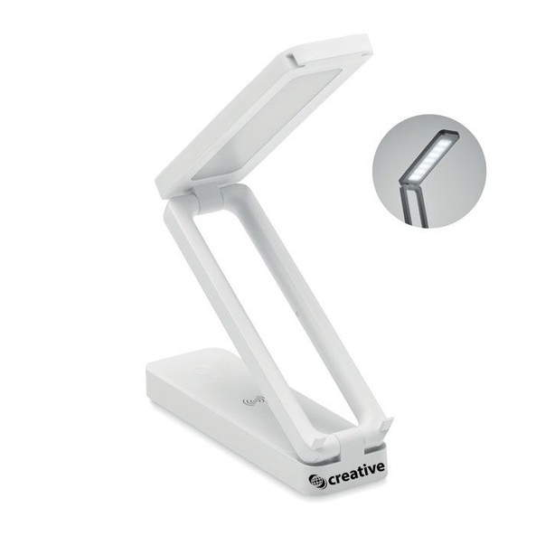 GiftRetail MO6816 - ESPURNA Foldable LED Lamp with 10W Wireless Charger