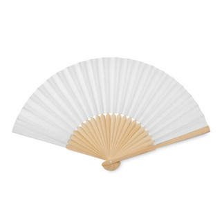 FANNY PAPER Elegant Bamboo and Paper Handheld Fan - GiftRetail MO6828