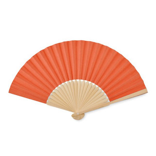 FANNY PAPER Elegant Bamboo and Paper Handheld Fan - GiftRetail MO6828