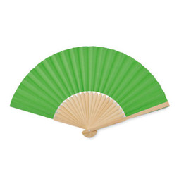 GiftRetail MO6828 - FANNY PAPER Eleganter Bambus Handfächer aus Papierstoff
