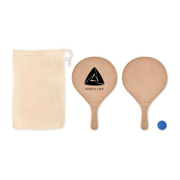 GiftRetail MO6829 - RAQUET Set da beach tennis