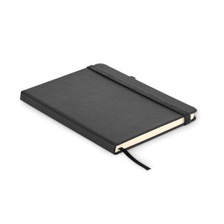 ARPU Eco-Friendly Recycled Leather A5 Notebook with Pen Holder - GiftRetail MO6835