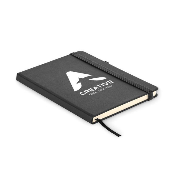 GiftRetail MO6835 - ARPU Eco-Friendly Recycled Leather A5 Notebook with Pen Holder