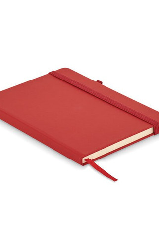 ARPU Eco-Friendly Recycled Leather A5 Notebook with Pen Holder - GiftRetail MO6835