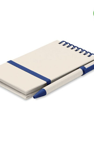 MITO SET Eco-Friendly A6 Notebook and Pen Set from Recycled Milk Cartons - GiftRetail MO6837