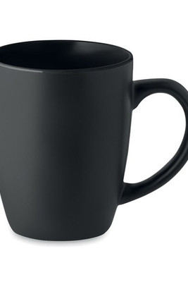 LIM Elegant Two-Tone Black Ceramic Mug 290ml - GiftRetail MO6840
