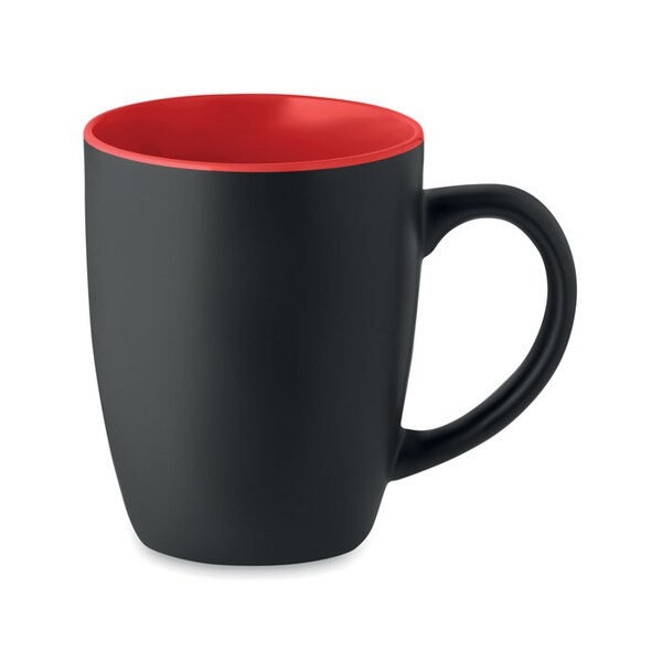 LIM Elegant Two-Tone Black Ceramic Mug 290ml - GiftRetail MO6840