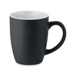 GiftRetail MO6840 - LIM Elegant Two-Tone Black Ceramic Mug 290ml