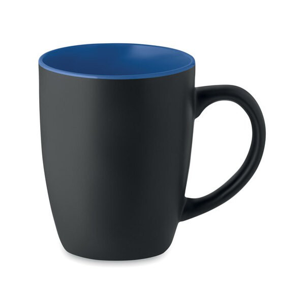 LIM Elegant Two-Tone Black Ceramic Mug 290ml - GiftRetail MO6840