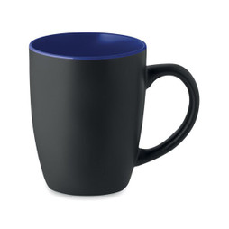 GiftRetail MO6840 - LIM Elegant Two-Tone Black Ceramic Mug 290ml