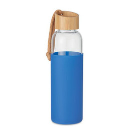 GiftRetail MO6845 - CHAI Eco-Friendly 500ml Glass Bottle with Bamboo Lid