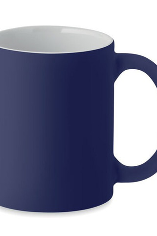 DUBLIN COLOUR Elegant Matt Finish Ceramic Mug 300ml - GiftRetail MO6849