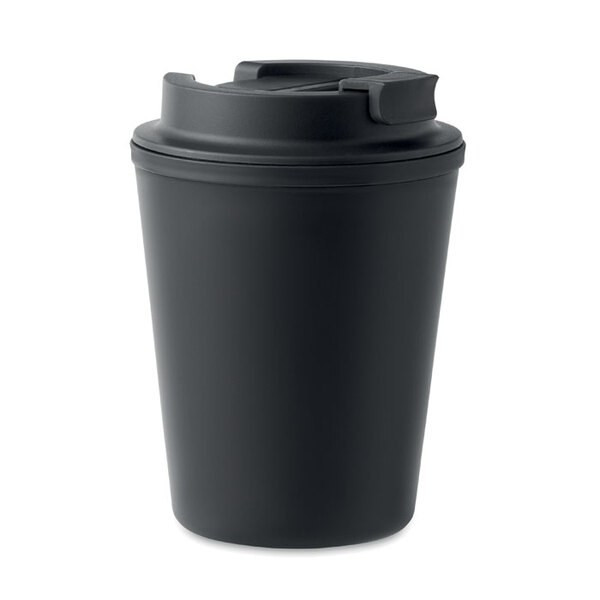 TRIDUS PP Eco-Friendly Double Wall Tumbler with Straw Lid - GiftRetail MO6866