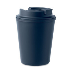 GiftRetail MO6866 - TRIDUS PP Eco-Friendly Double Wall Tumbler with Straw Lid