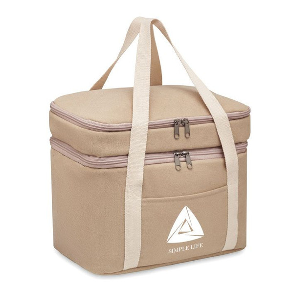 GiftRetail MO6868 - KECIL TOP Cooler bag canvas 320 gr/m²