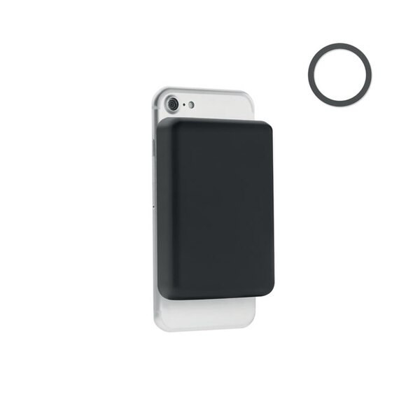DOUBLETIC 15W Magnetic Wireless Charger & Power Bank - GiftRetail MO6874