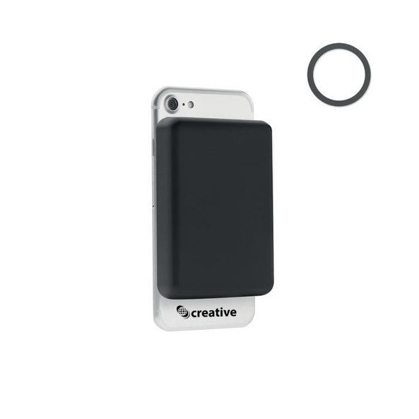 GiftRetail MO6874 - DOUBLETIC Magnetisk trådløs oplader 15W