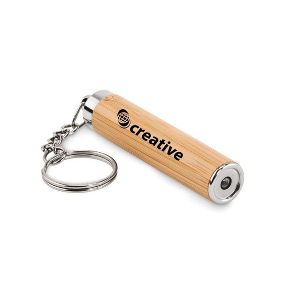 GiftRetail MO6894 - PIANTI Mini torche en bambou