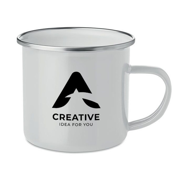 GiftRetail MO6917 - PLATEADO Sublimation mug enamel layer