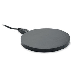 GiftRetail MO9434 - RUNDO Eco-Friendly Bamboo Wireless Charger for QI Devices