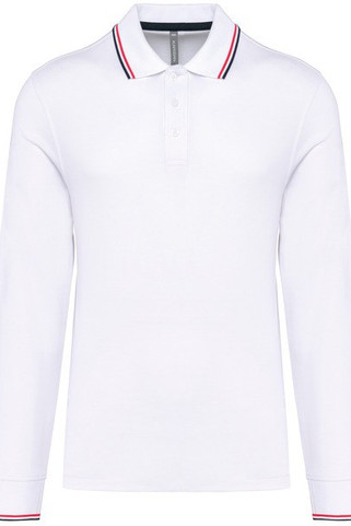 Kariban K280 - Men’s long-sleeved piqué knit polo shirt