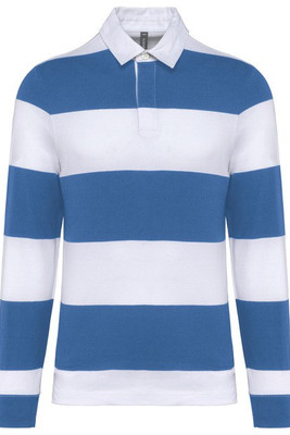 Kariban K285 - Polo rayé manches longues unisexe