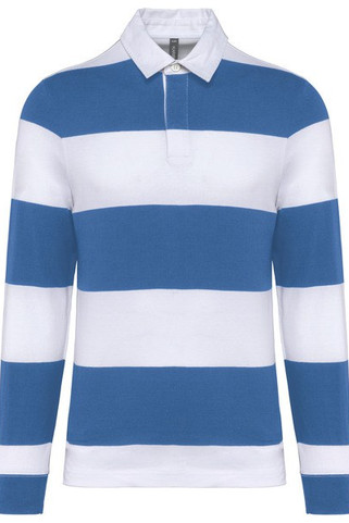 Kariban K285 - Polo rayé manches longues unisexe