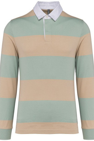 Kariban K285 - Polo rayé manches longues unisexe