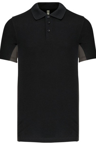 Kariban K232 - FLAG - SHORT SLEEVE BI-COLOUR POLO SHIRT
