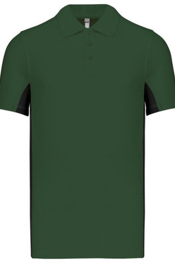Kariban K232 - FLAG - SHORT SLEEVE BI-COLOUR POLO SHIRT
