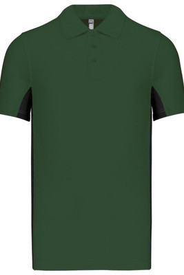 Kariban K232 - FLAG - SHORT SLEEVE BI-COLOUR POLO SHIRT