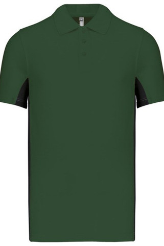 Kariban K232 - FLAG - SHORT SLEEVE BI-COLOUR POLO SHIRT